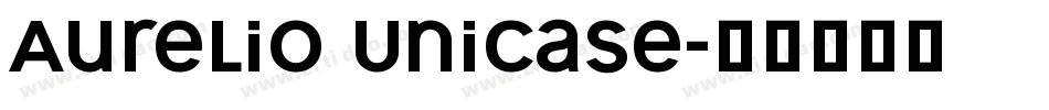 Aurelio Unicase字体转换